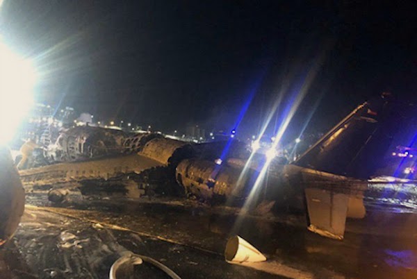 Pesawat Lion Air Meledak di Bandara Manila, Semua Penumpang Dikabarkan Tewas