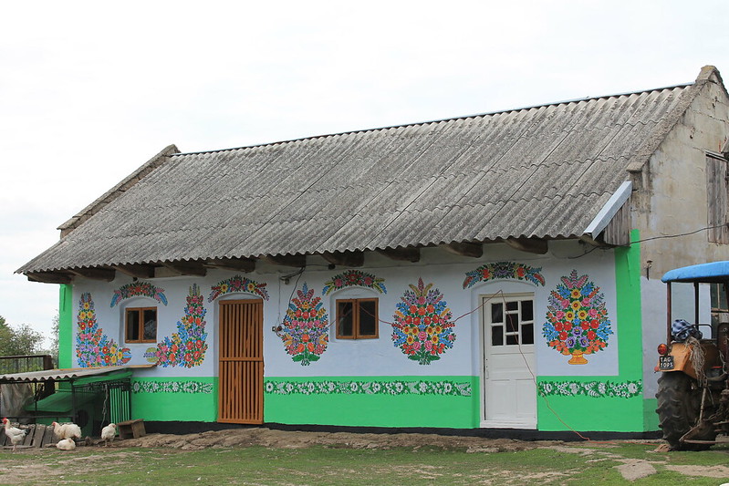 Zalipie Polish Painted Houses Village