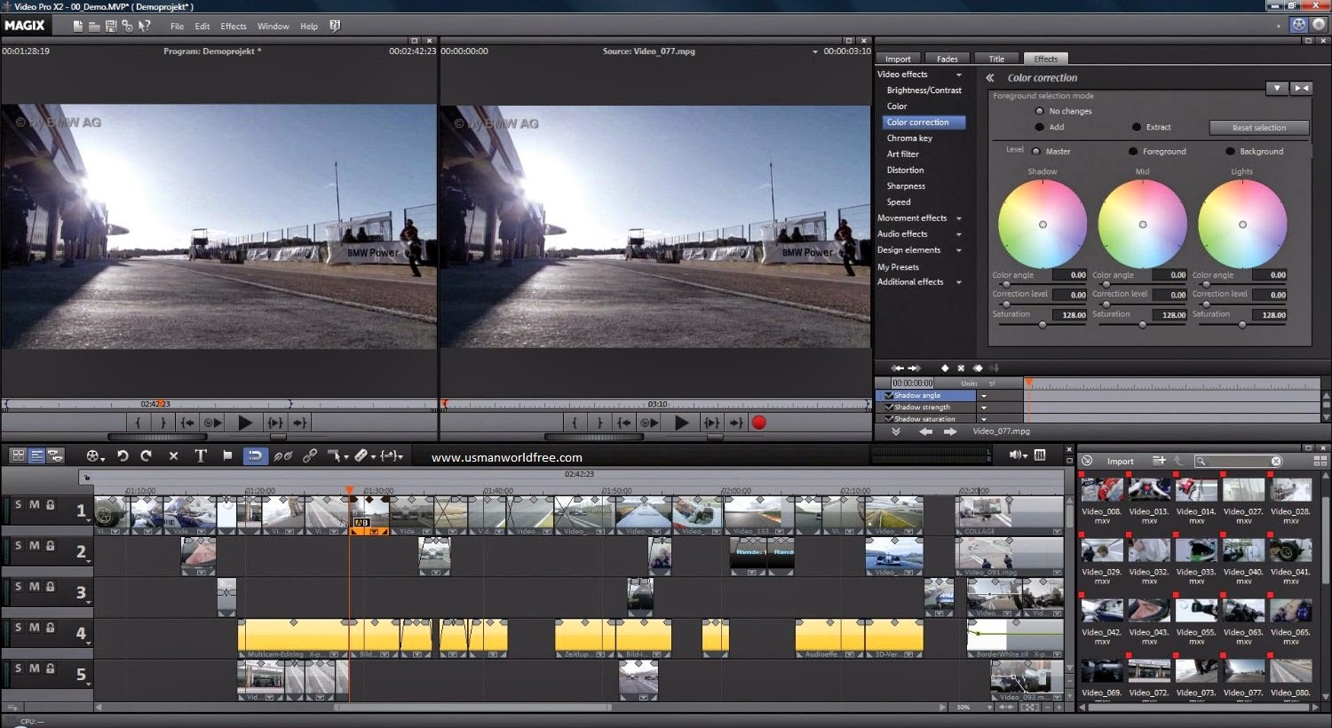 magix video editor software free download