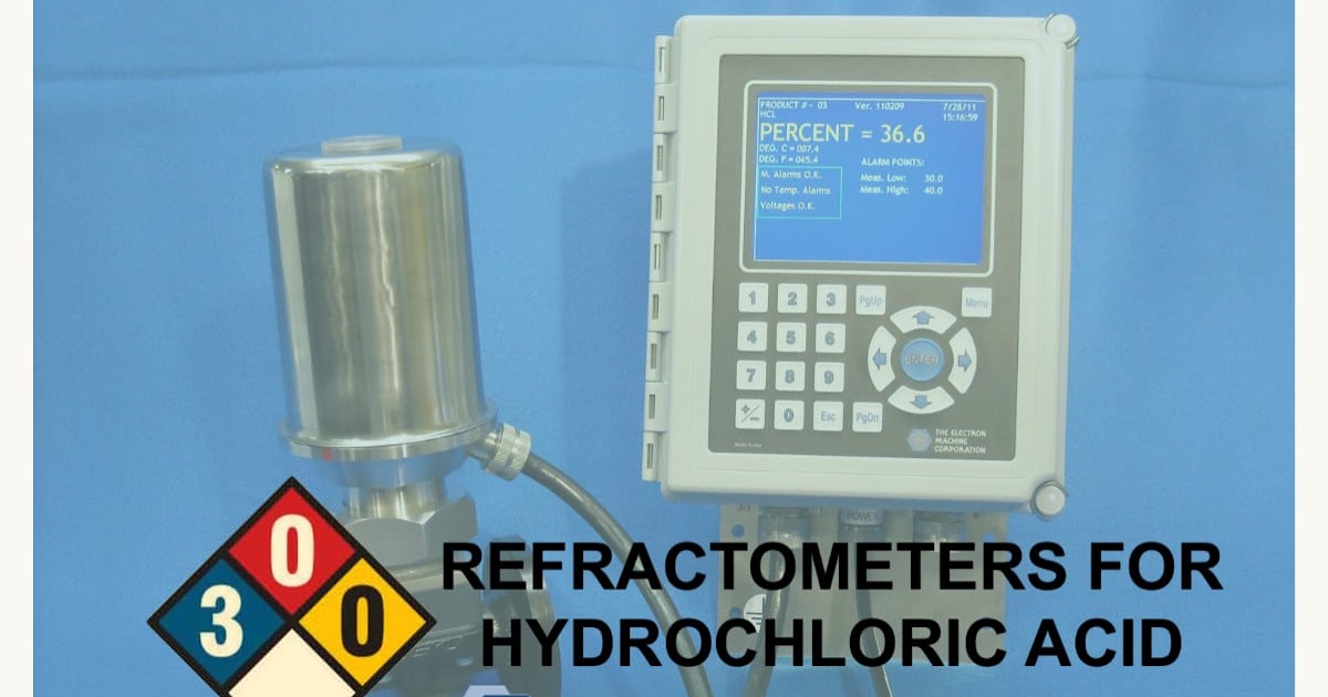 Hydrochloric Acid Concentration Control Using Inline Process
