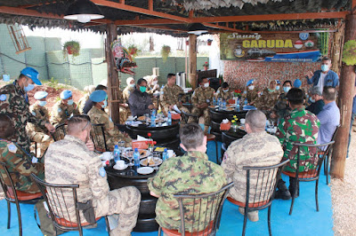 Tim Wasrik COE UNIFIL Kunjungi Satgas Yonmek XXIII-O Indobatt