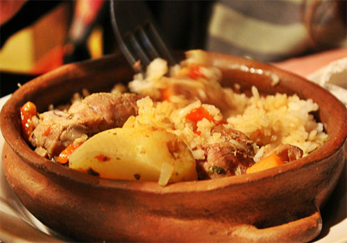 Cazuela de Cordero