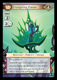 My Little Pony Changeling Throne Defenders of Equestria CCG Card