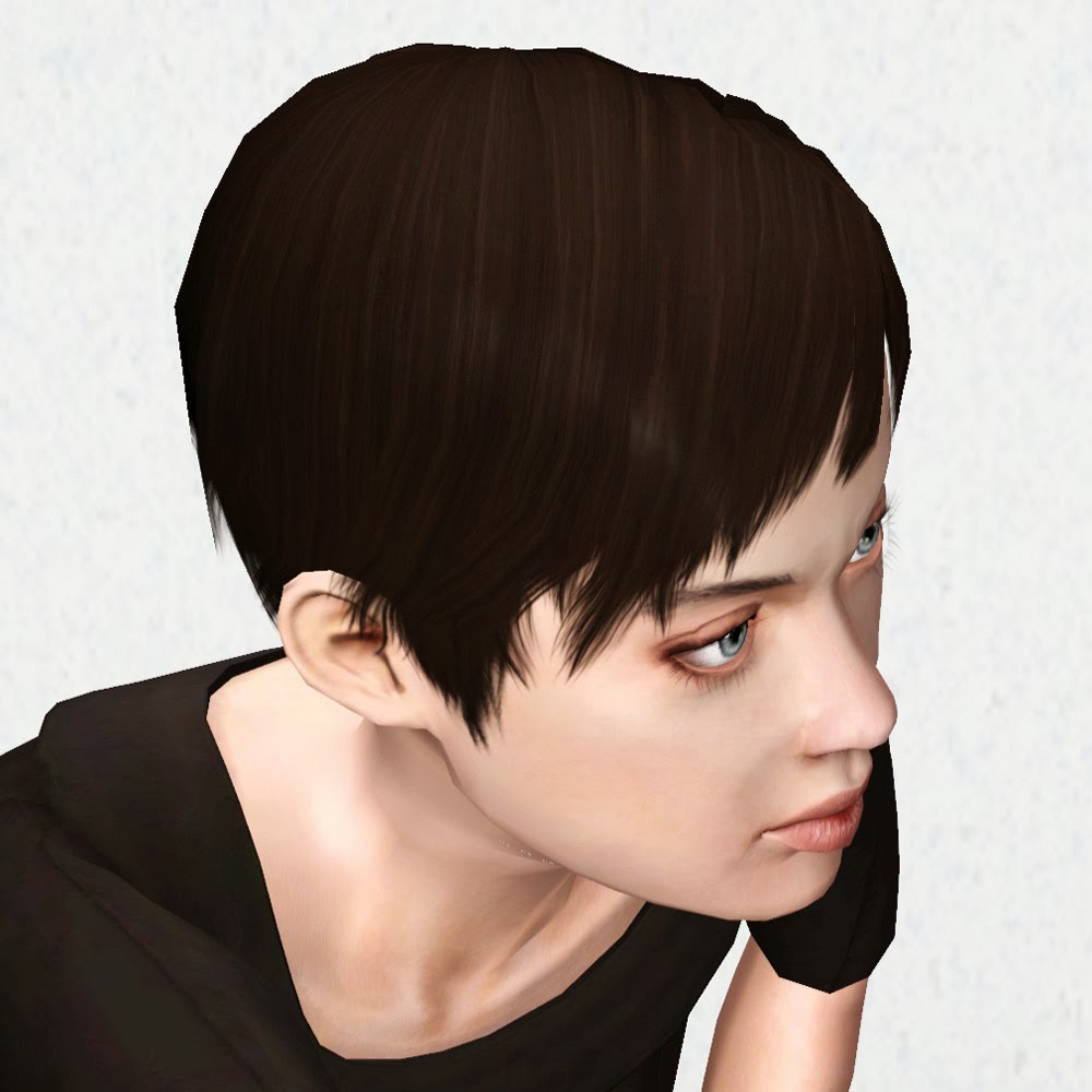 My Sims 3 Blog: Hysterical Paroxysm Pixie Hair Default Retexture