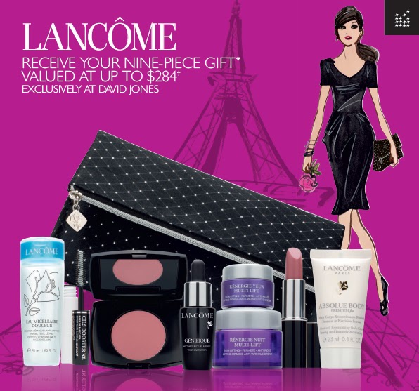 The Beauty of Red Roses Lancôme Glamourous GWP at David Jones