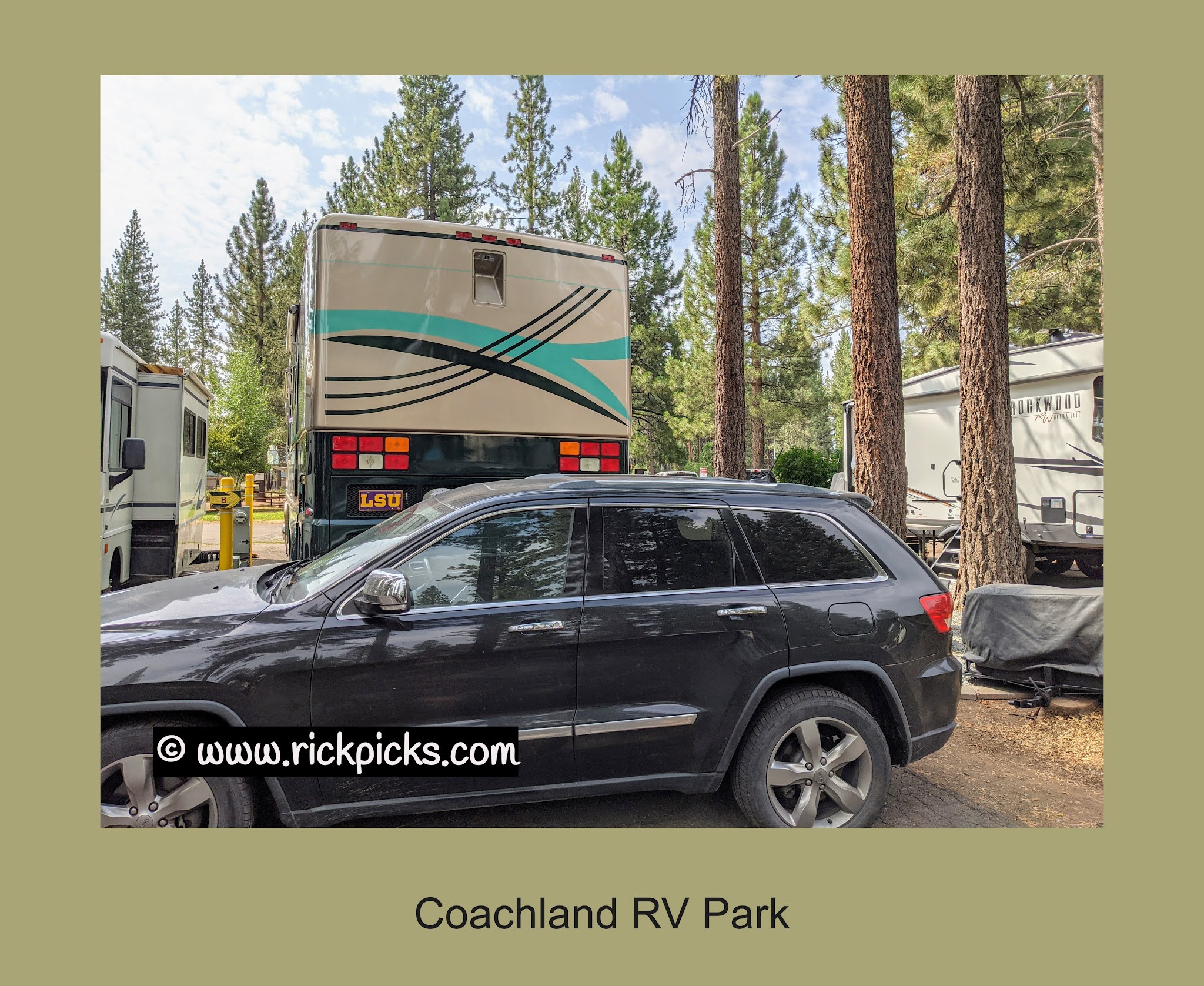 Rick's Picks Coachland RV Park., Truckee, CA