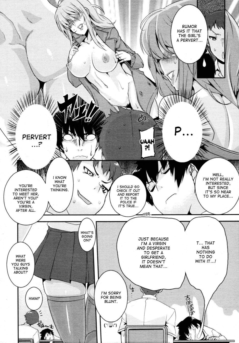 Hentai Manga Comic-The perverted lady's circumstances!-Chapter 1-2