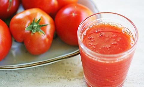 Resep cara membuat jus tomat untuk diet melunturkan lemak