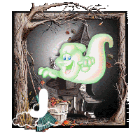 Alfabeto animado de fantasmas burlones. Oh my Alfabetos!