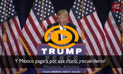 “México pagará por el muro”: el discurso de Donald Trump tras su encuentro con Peña Nieto