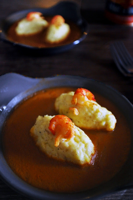 Délices et Caprices Quenelles de poisson, bisque d’écrevisses