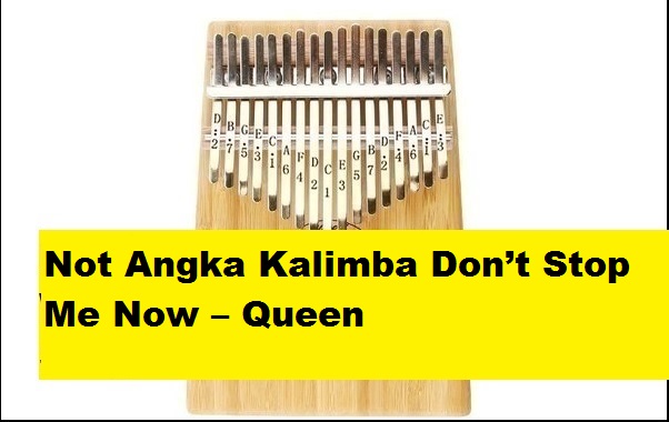 Don’t Stop Me Now Queen Kalimba Chords/Tabs