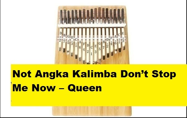 Don’t Stop Me Now Queen Kalimba Chords/Tabs