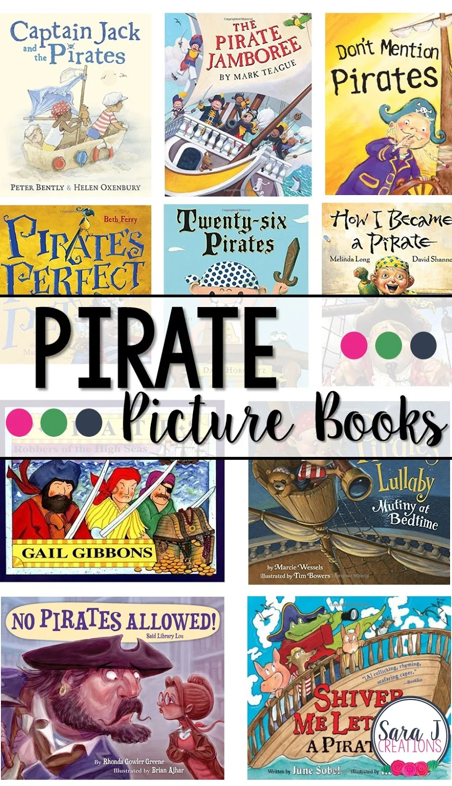 10 Pirate picture books for kids