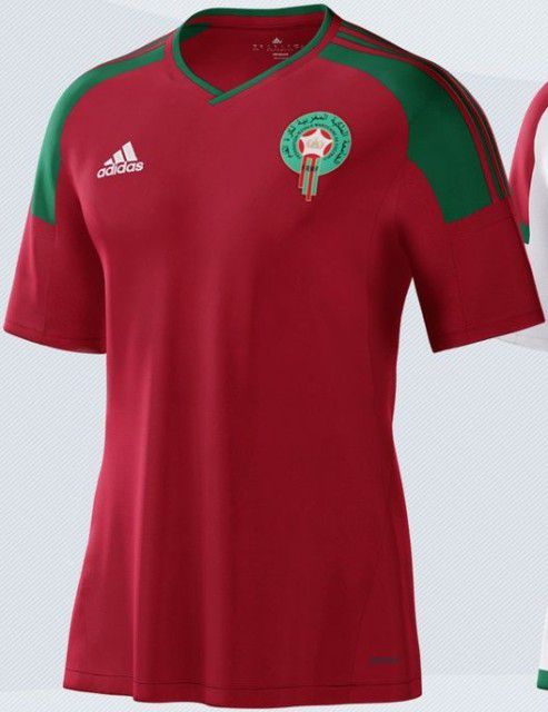 モロッコ代表 2017 ユニフォーム-アフリカ選手権-ホーム