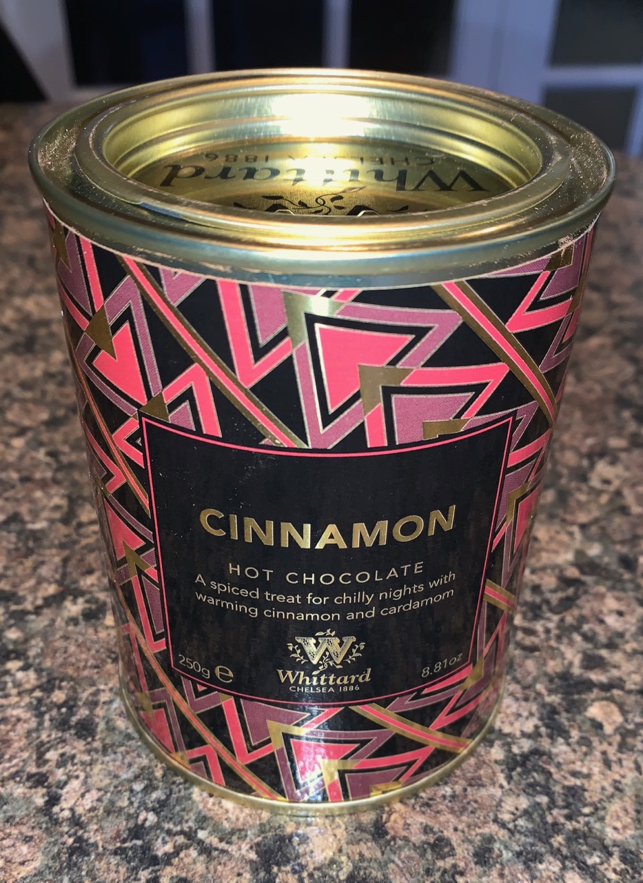 FOODSTUFF FINDS Cinnamon Hot Chocolate Whittard By Cinabar foodstuff-finds-cinnamon-hot-chocolate-whittard-by-cinabar