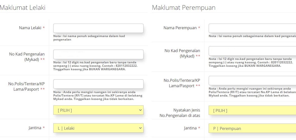 Borang Nikah Online Kelantan  Panduan Permohonan Kebenaran Berkahwin