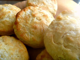 How to EAT a scone:  take one hot scone, split open and spread with butter or jelly so it's ooooozing out the sides and dripping on your fingers as you eat it. - Slice of Southern