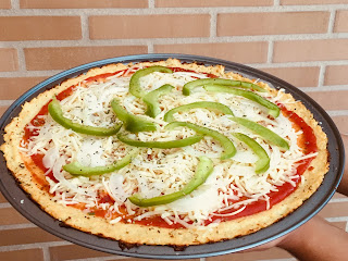 pizza keto de coliflor pizza keto de coliflor