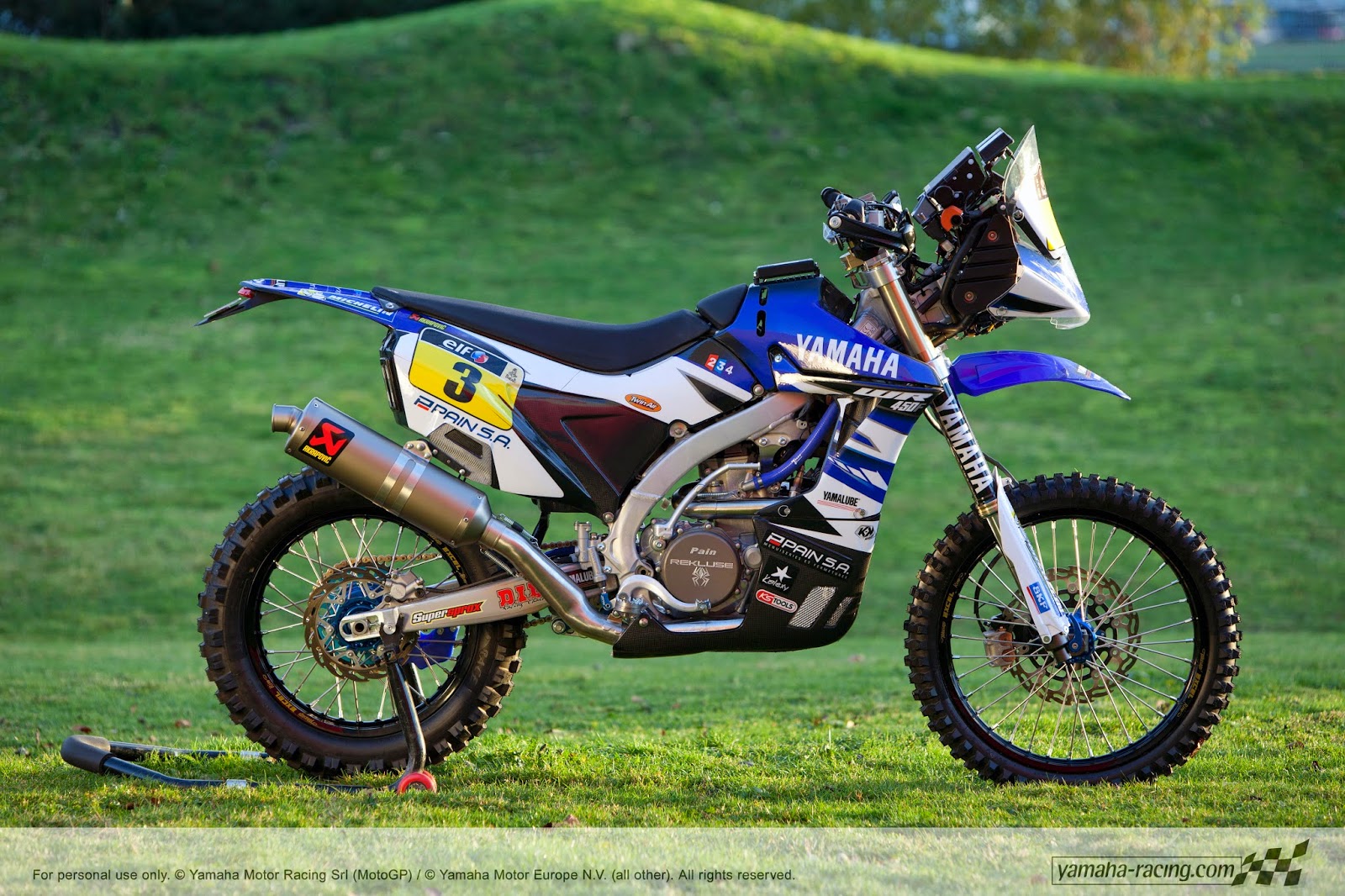 Racing Cafè Yamaha WR 450F Dakar Rally Team Yamalube 2015