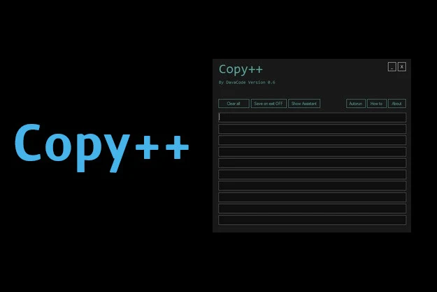 copy++ copy 10 text and paste with shortcuts for windows