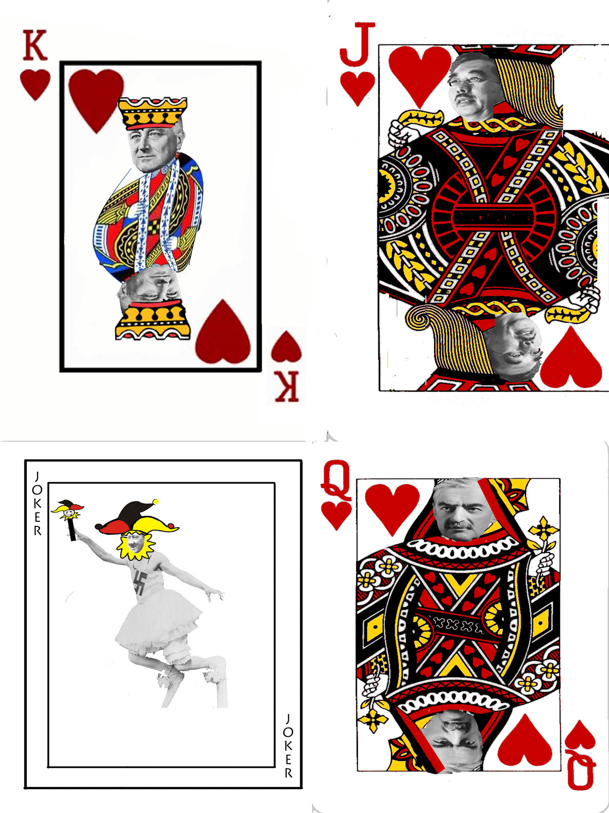 Ross' World face cards