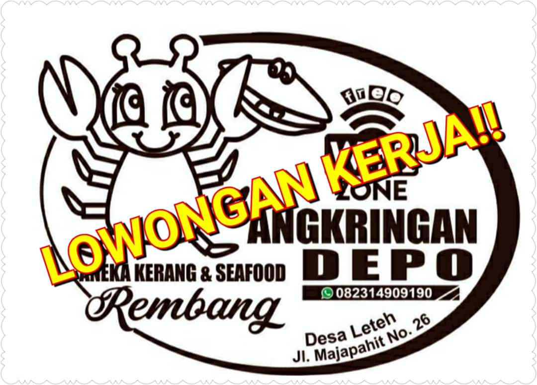 Lowongan kerja Rembang di Angkringan Depo membutuhkan tenaga kerja untuk posisi dan kualifikasi sebagai berikut Lowongan kerja Rembang di Angkringan Depo membutuhkan tenaga kerja untuk posisi dan kualifikasi sebagai berikut