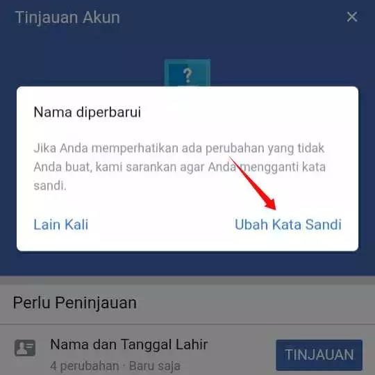 Cara Ganti Nama Facebook Sebelum 60 Hari Tanpa Banding