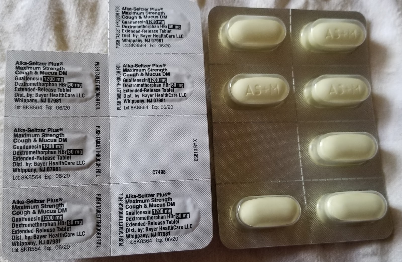 Trying New Coughing Medicine