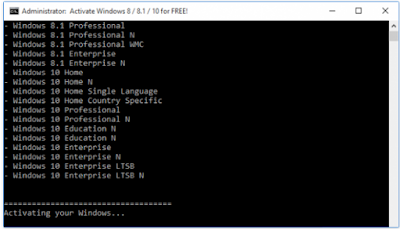 How to activate windows 10