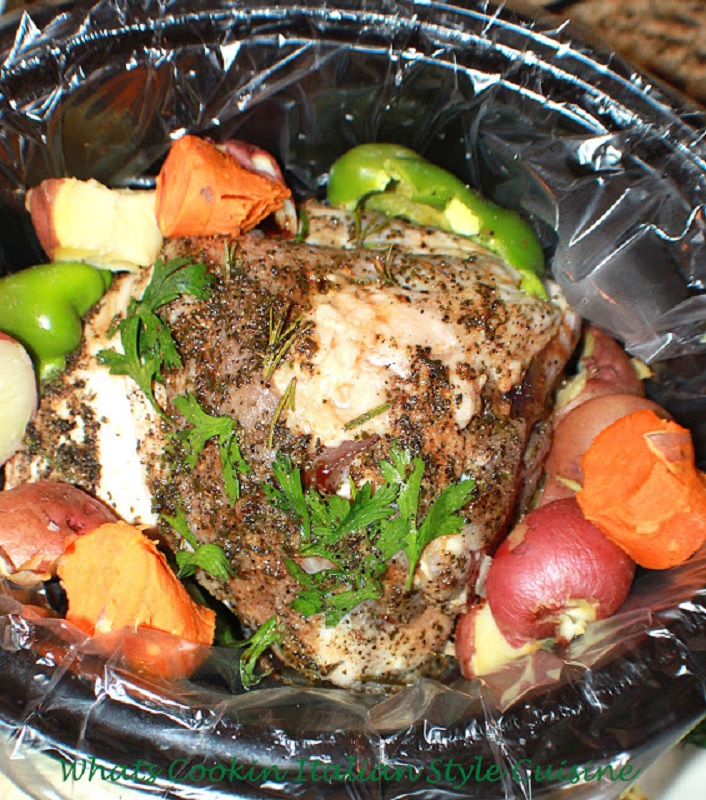 Slow Cooker Italian Style Pork Roast What's Cookin' Italian Style Cuisine