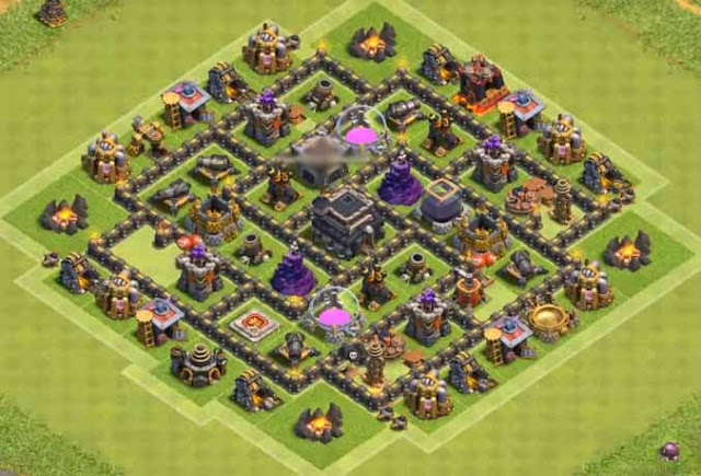 Base Town Hall 7 Clash of Clans Farming