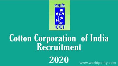 Cotton Corporation of India Recruitment 2020