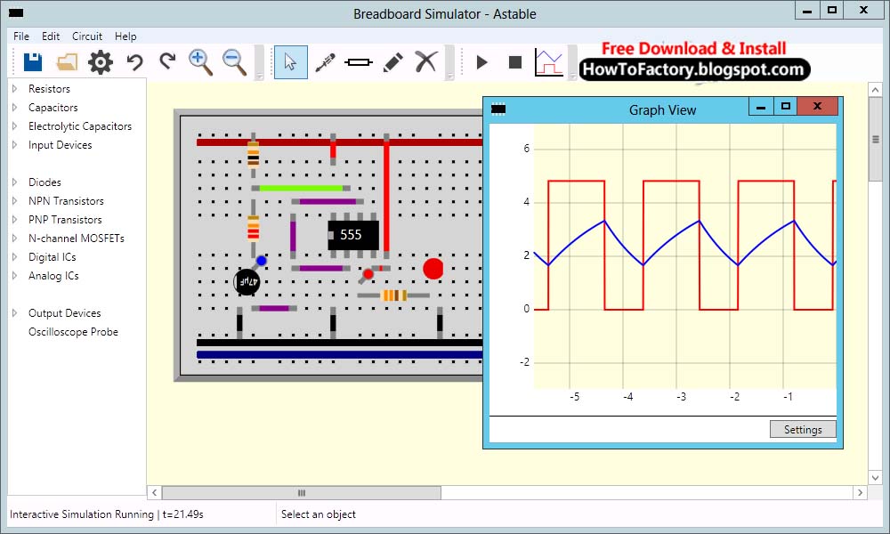 Breadboard Simulator Software Free Download Free Electrical Software