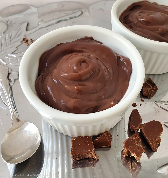 Homemade Chocolate Pudding What's Cookin' Italian Style Cuisine