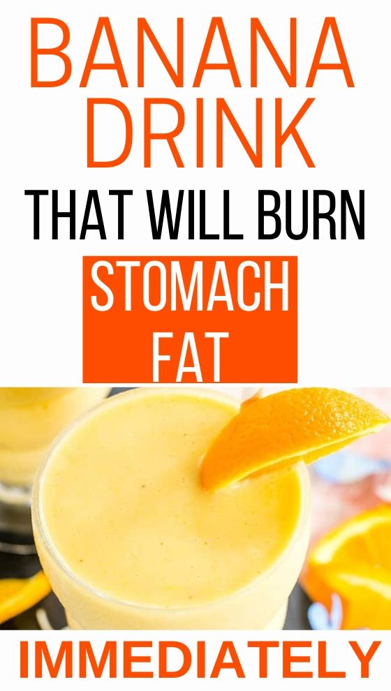 Banana Drink That Will Burn Stomach Fat Immediately .Hello Healthy.