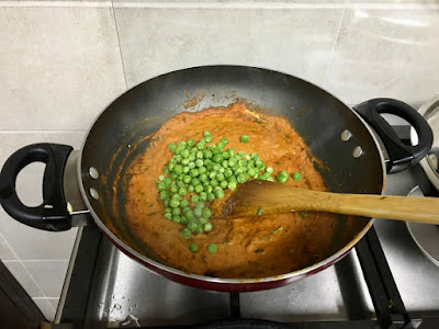 Matar Paneer | Peas and Paneer Curry