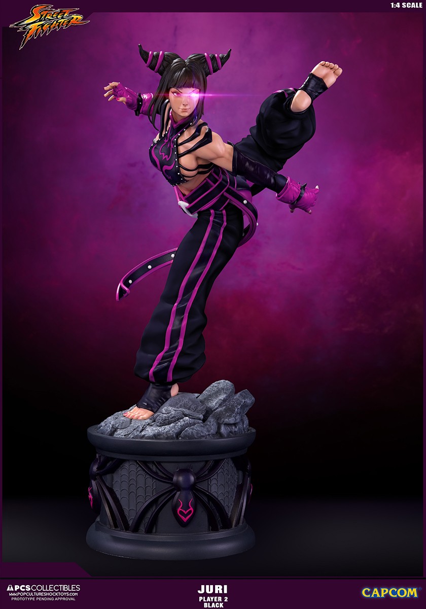 Anime Feet Street Fighter Juri Figures