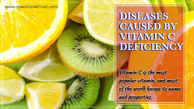 The main benefits of "vitamin C", and the diseases caused by it.