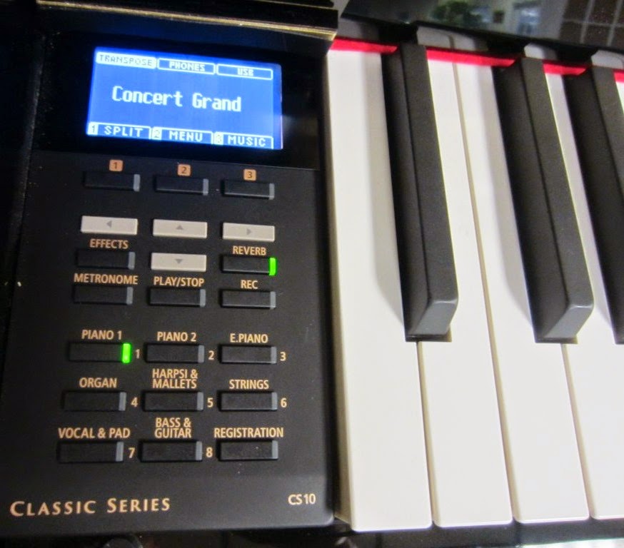 Kawai CS10 digital piano control panel Kawai CS10 digital piano control panel
