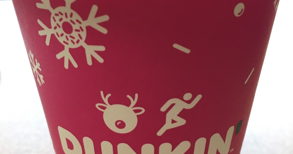 Never Turn Down A Cupcake Dunkin' Donuts Holiday Cup