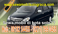 Sewa Mobil Solo penyedia jasa rental mobil solo di kota Surakarta atau Solo