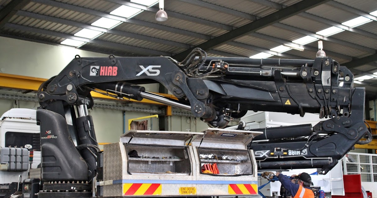 Largest HIAB Crane in Australia Carey Industrial service/repair