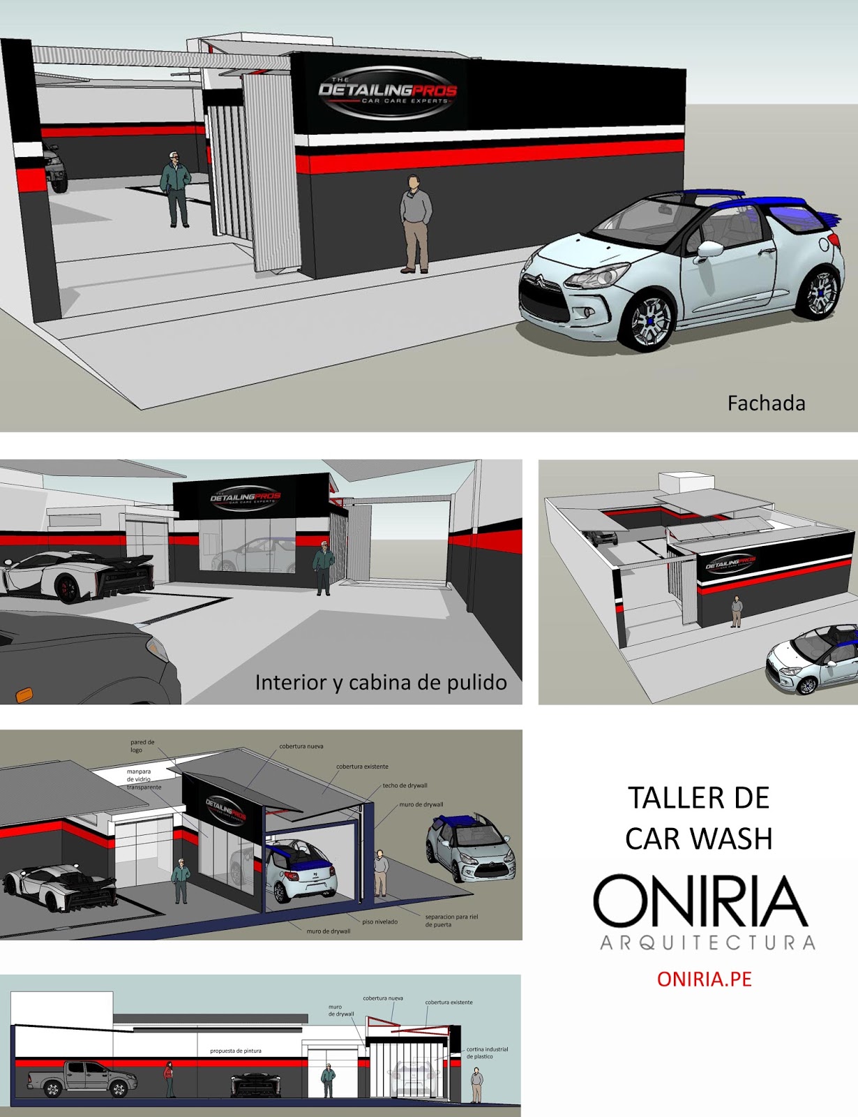 Taller de Lavado de Autos. Car Wash