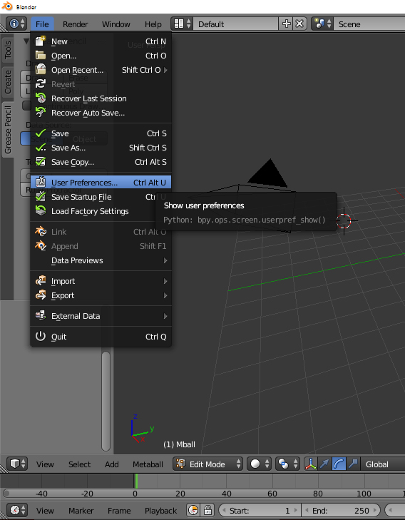 Cara Select Objek di Blender