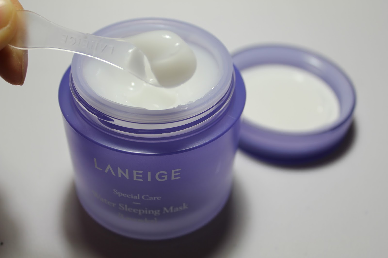 [Review] Laneige Water Sleeping Mask Lavender Peach Dandelion