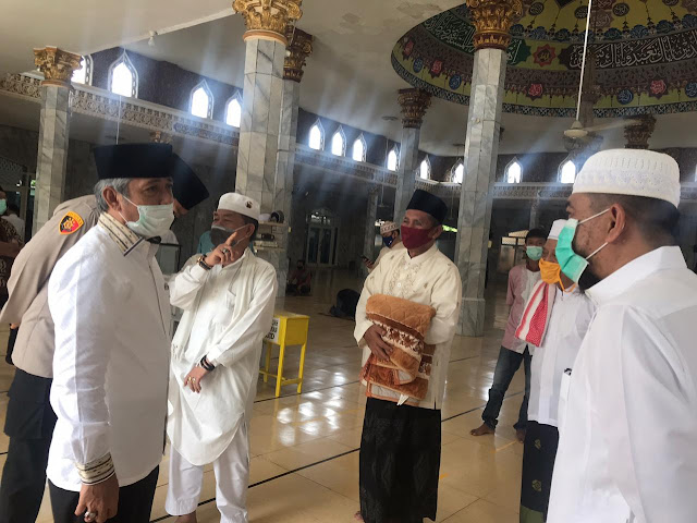 Kas Sempat Menipis, Pengurus Masjid Agung Sholihin Sambut Baik Pembukaan Tempat Ibadah