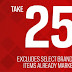 Sportchek 27-28两天原价75折/折上9折