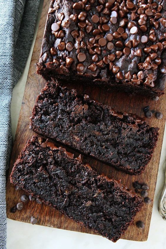 Gluten-Free Vegan Chocolate Banana Bread Recipe on twopeasandtheirpod.com You will never know this chocolate banana bread is gluten-free and vegan. It is SO rich, moist, and delicious! It is bread but tastes more like cake! WIN! Gluten-Free Vegan Chocolate Banana Bread Recipe on twopeasandtheirpod.com You will never know this chocolate banana bread is gluten-free and vegan. It is SO rich, moist, and delicious! It is bread but tastes more like cake! WIN!