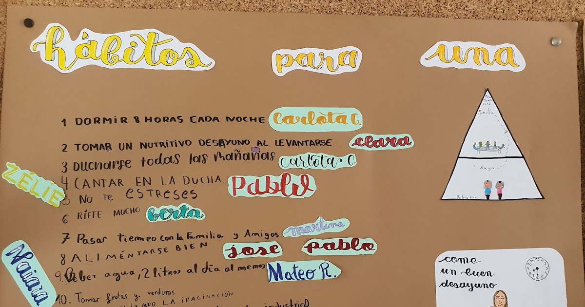 Proyecto De Vida Saludable Para Niños De Primaria